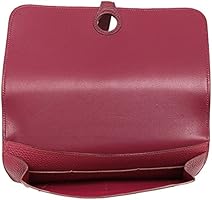 【正規品美品】HERMESドゴンGM┃エトゥープ長財布ピンクレザー エルメス ドゴンGM ピンク/パラジウム金具 アリゲーターマット