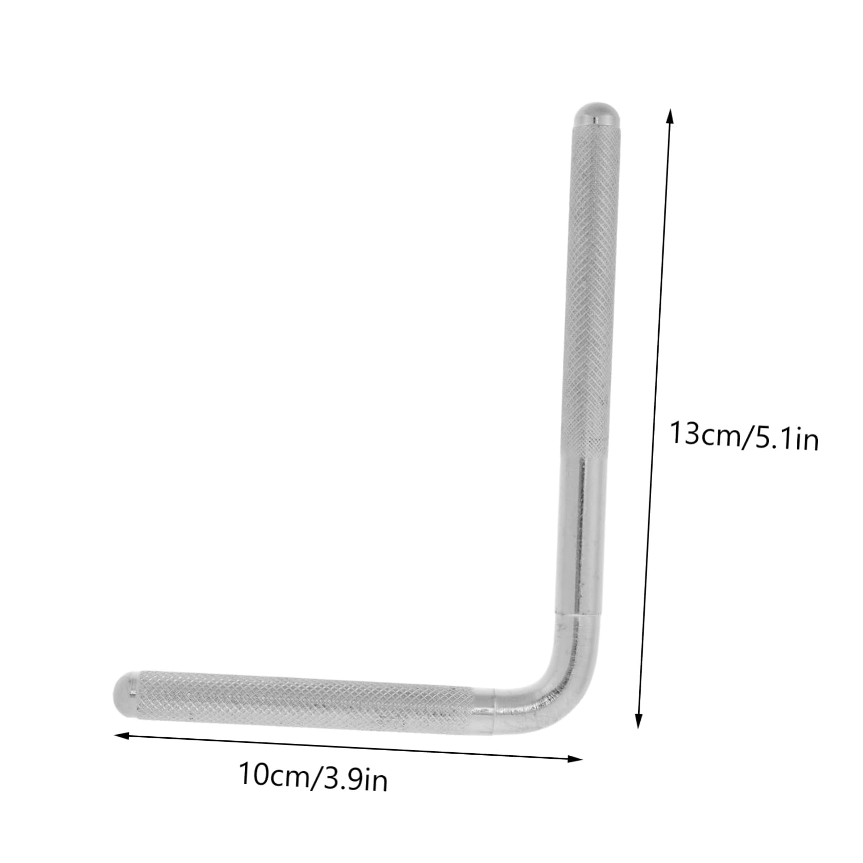 HANABASS Metal Shaped Cowbell Arm Drum Kit Extension Rod for Secure Attachment and Versatile Use Durable Design for Musicians Cowbell Holder Accessory