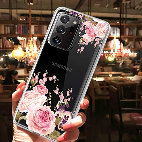 Coque Samsung Note 20 Ultra protection finition fleurie premium - 5