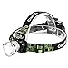 CrazyFire LED Headlamp Headlight Zoomable 3 Modes Runners Headlamps Led for Hiking,Camping,Reading,Fishing,Hunting,Outdoor Sports(Grey)