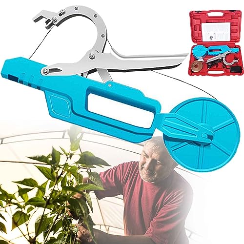 JINGEDD MáQuina De Atado De Plantas EléCtricas,MáQuina De Ataduras De La Vid,Herramientas De UnióN De Ramas,DiáMetro MáXimo De 50 Mm,Herramienta De Planta De JardíN,para UVA,Tomate,Pepino,Pimienta