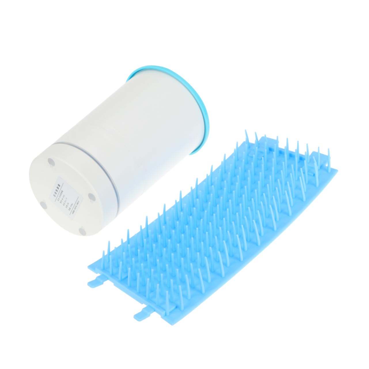 Machine à Laver Électrique Chargement Usb pour Pattes de Chien Silicone | Nettoyage Doux et Massage, Outil pour Animaux de Compagnie, Blanc, Usage Quotidien, Adapté aux Pattes