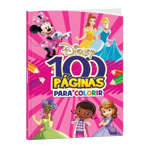 100 páginas para colorir – Disney – Meninas