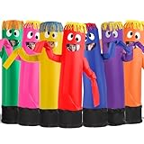 Spooktacular Creations Adult Inflatable Costume, Red Tube Dancer with Wacky Waving Arm Flailing, Funny Halloween Costume for Halloween Dress Up Parties