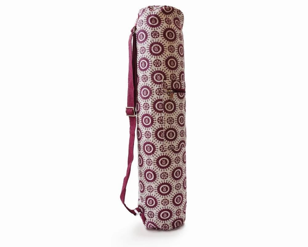 Yoga United Yoga Mat Bag | Prithvi Yoga Bag | Unisex Carrier | Suitable for Pilates, Yoga, Gym, Fits Most Mat Sizes