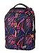 Produktbild Walker Rucksack Wizzard Elite, Neon Lights, mit 2 Fächern, Laptopfach, Seitentaschen, atmungsaktive Polster, Hüftgurt und Brustgurt, ca. 46 x 32 x 23 cm, 34 Liter