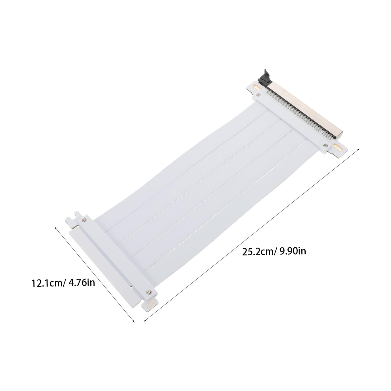 Pcie Riser Cable Stopni Elastyczny Kąt Prost GPU Extension Kabel Do Karty Graficznej Pełna Prędkość Stabilny Przedłużacz Pci-e dla Wydajnych Systemów