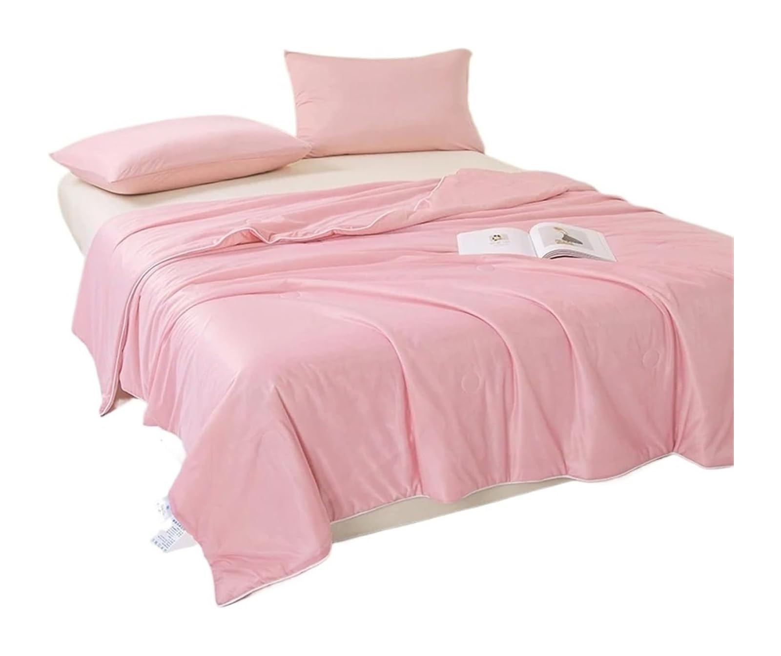 LQZAXSRDR Cooling Blanket for Summer, Cooling Blanket for Bed Summer Double Side Multicolor Multiple Sizes(Pink,180x220cm)