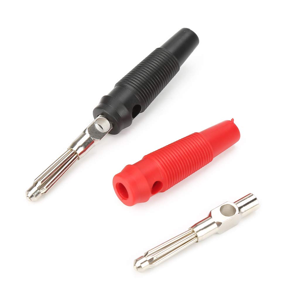 SALUTUYA Fiches Banane De Haut-parleur Fiches Banane Pour Haut-parleur, 32 Pièces, En Alliage D