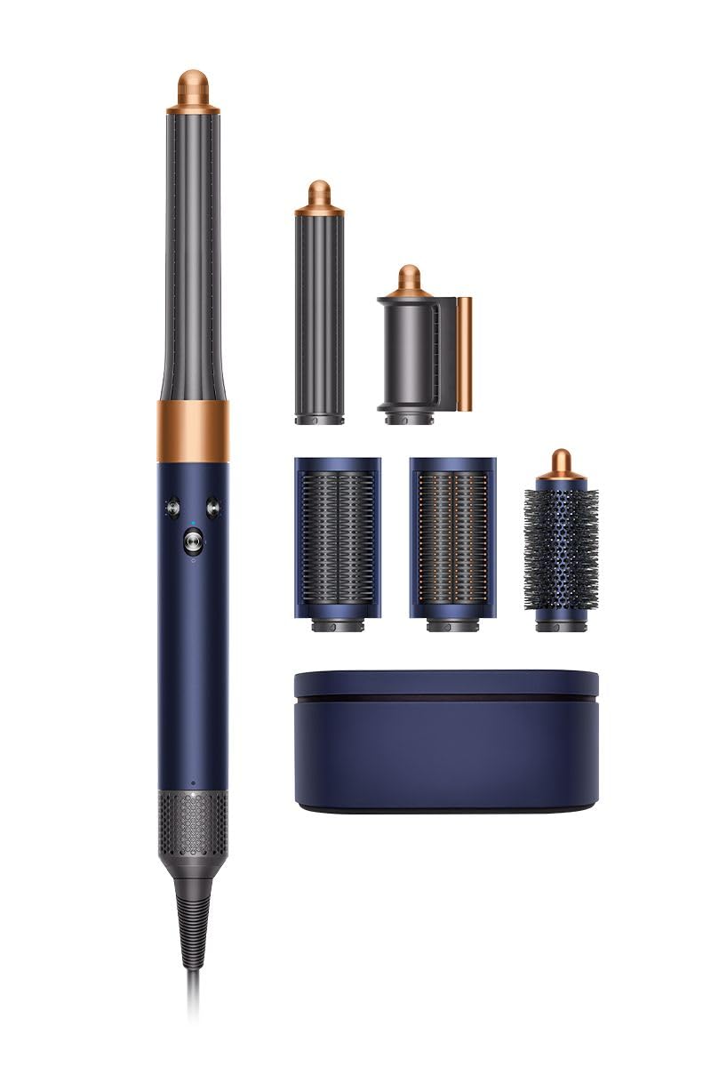 Airwrap Complete Long Curling Iron With 6 Accessories Prussian Blue/Rich Copper HS05 Blue/ROSE - International Version