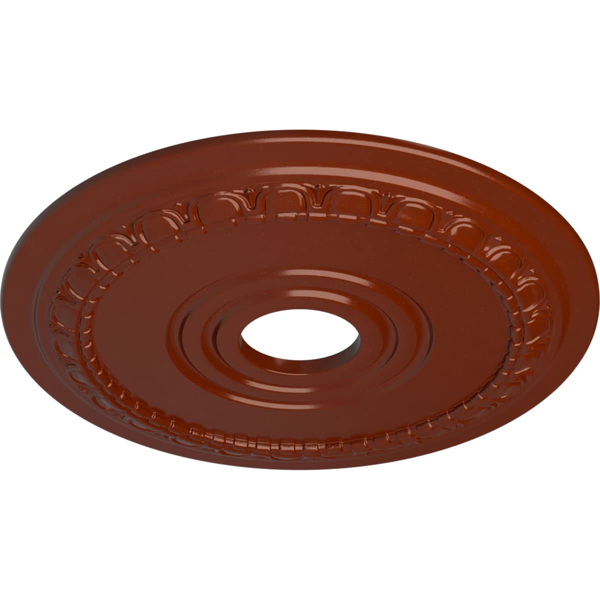 Ekena Millwork CM17MUFIFDecorative Ceiling Medallions Modeled After Original Historical Patterns & Designs, FireBrick — Amazon image 2