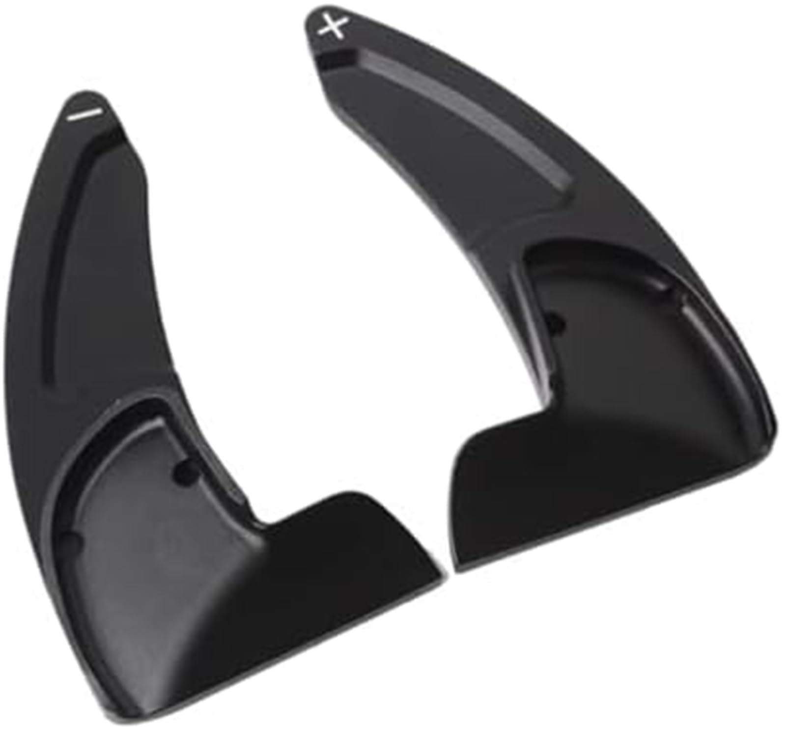 Clynex Black Car Shift Paddle Trim Paddles Shifters, For Dodge, For Charger, For Challenger 2015-2021 Durango 2014-2021 Car Steering Wheel Paddle Shifter Extender Sticker(Black)