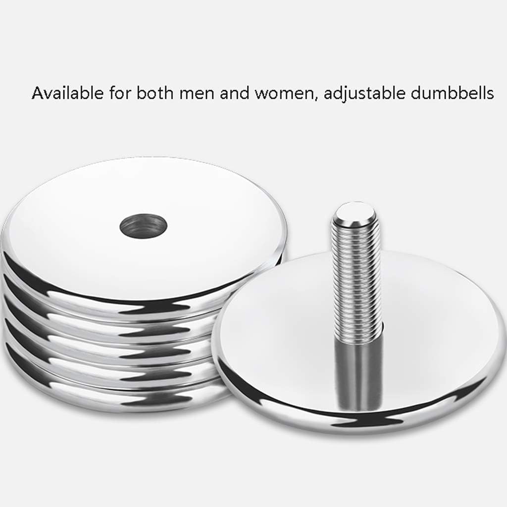 Set di manubri, set pesi, 1 paio, regolabili in acciaio puro elettroplaccato, attrezzatura for fitness da donna, coppia, uomo, casa