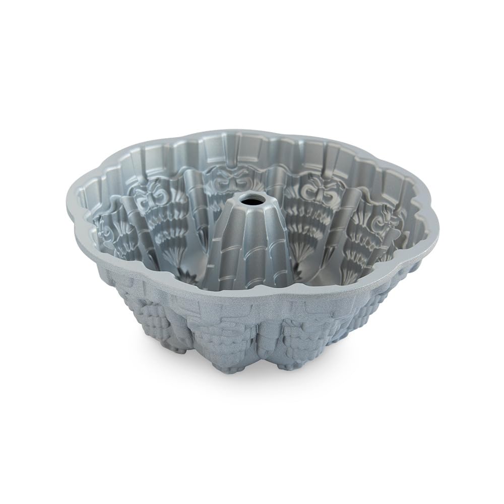 Nordic Ware Verry Merry Bundt, scintillante argento