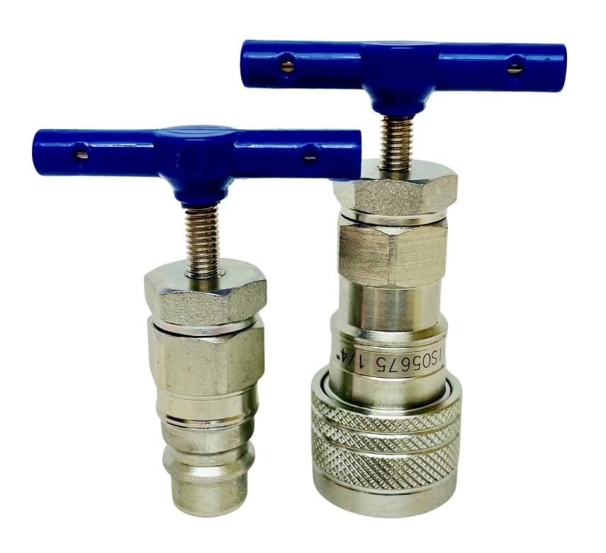 The Original Hydraulic Quick Coupling Pressure Decompression Relief Release Tool 1/4" 5675 / Ag Size Fits Models of Kubota, John Deere, other Compact Tractors