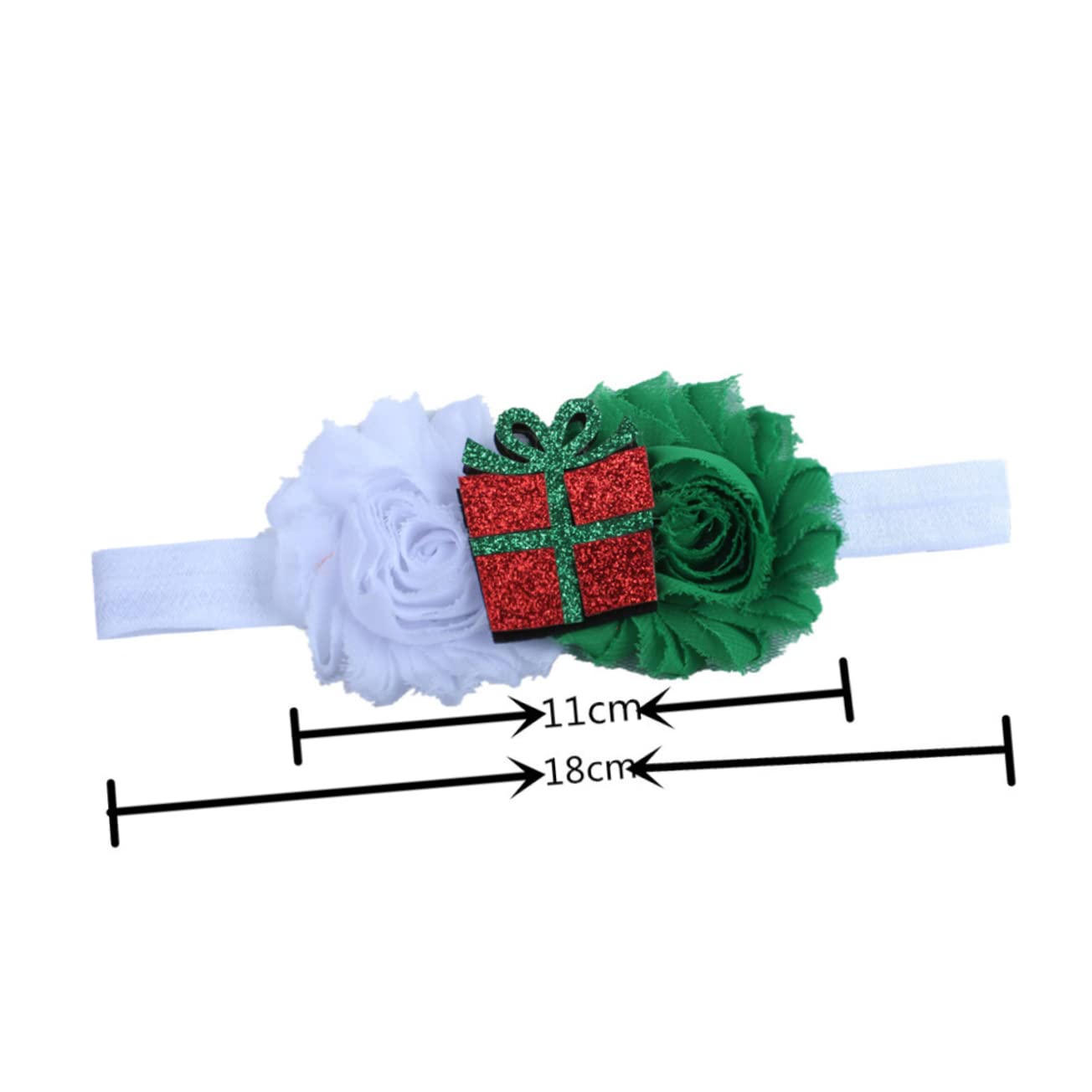 Beavorty 24piezas Diademas De Navidad Para Bebés Diseño Adorable Accesorios Para Niñas Para Fiestas y Sesiones De Fotos Comodidad y Material Duradero