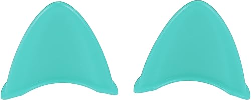 Motoforti 2 piezas de orejas de gato, accesorios de decoración de casco, autoadhesivos, universales, cubierta de casco para motocicleta, bicicleta,