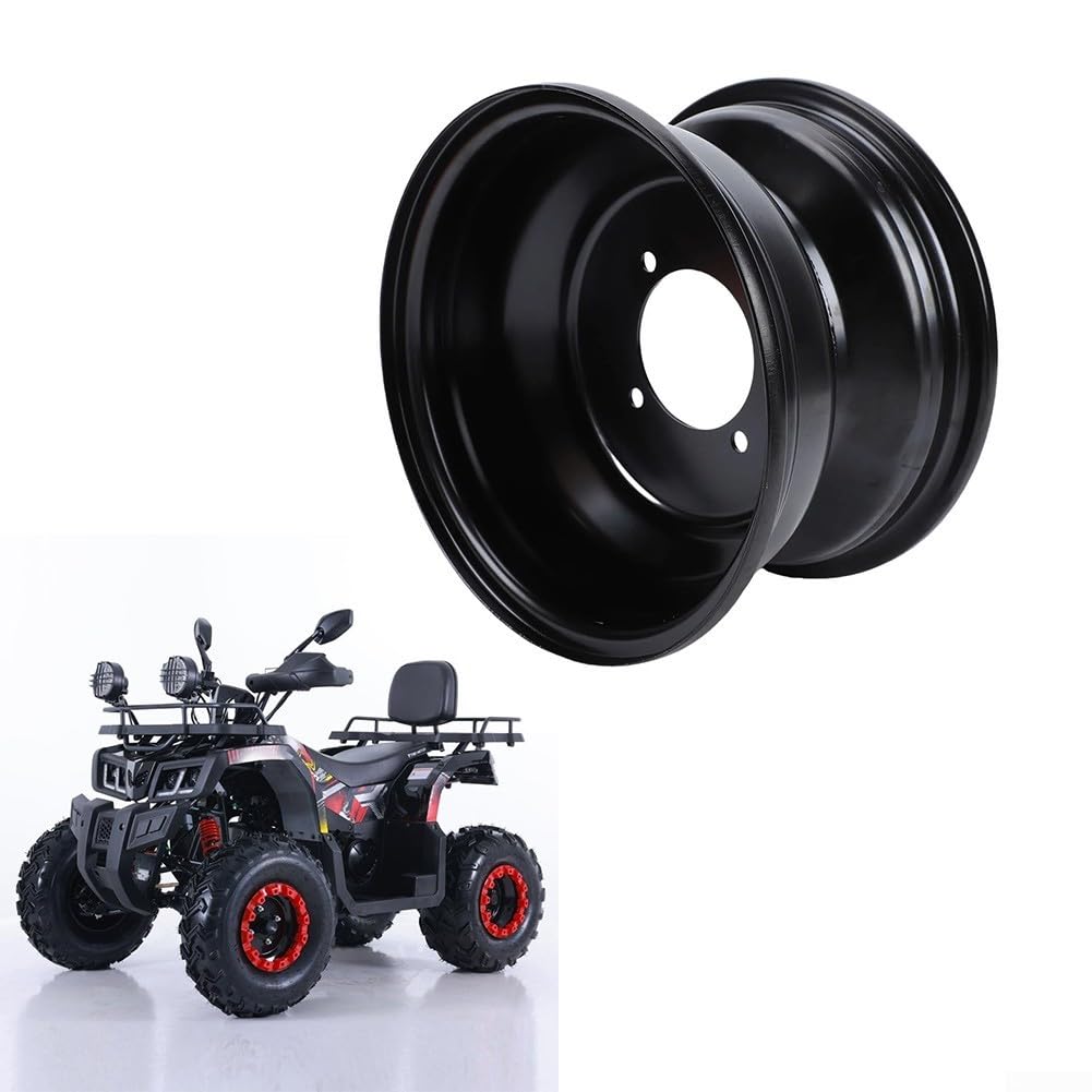 Cerchione per ruota anteriore ATV 19X7 00 8 8 Pollici in Lega di Alluminio a 4 Fori con Passo Bulloni da 3,1 Pollici, Cerchione di Ricambio per Go Kart, Quad, Buggy per Veicoli Off Road