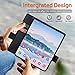 Vitodo for Galaxy Z Fold 6 Case with S Pen Holder, Genuine Leather Wallet Case Built in Slide Camera Cover, Card Slot, Kickstand, Hinge Protection Phone Cover for Samsung Galaxy Z Fold6 (Black)