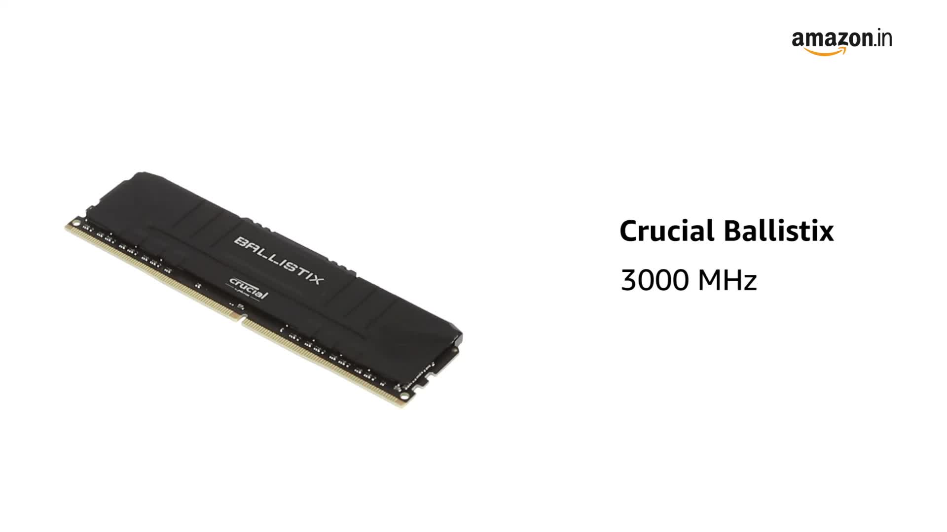 Amazon.in: Buy Ballistix Crucial 3000 MHz DDR4 DRAM Desktop Gaming