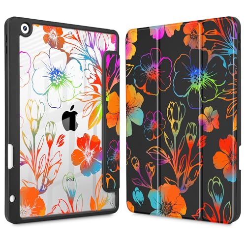 Coque iPad 10.2 dos transparent étui de protection robuste et élégant
