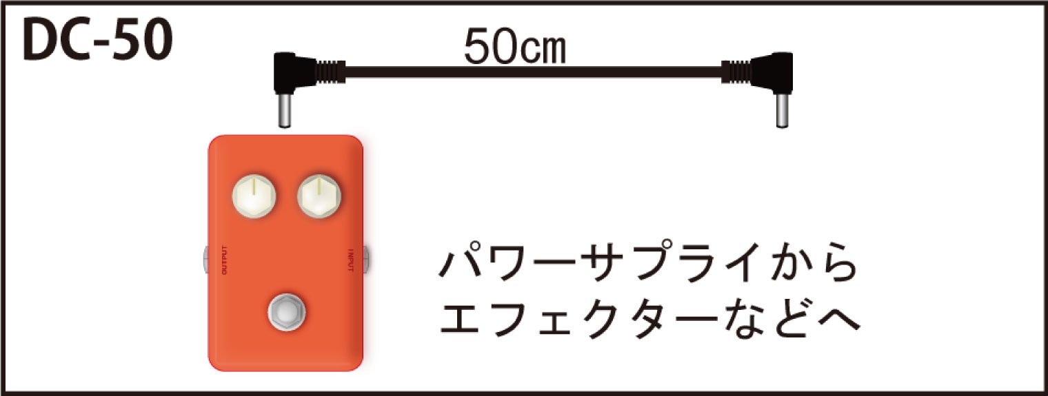 未使用・未開封品) TECH DC-DCケーブル 50cm DC-50 ブラック tu1jdyt