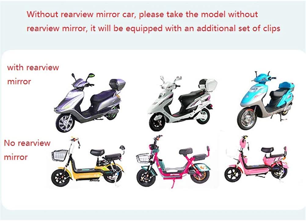 Uniwersalny, w pełni zamknięty baldachim do motocykla, uniwersalny daszek przeciwsłoneczny do motocykla, osłona przeciwdeszczowa, osłona przeciwsłoneczna do roweru silnikowego, parasol przeciwsłonec