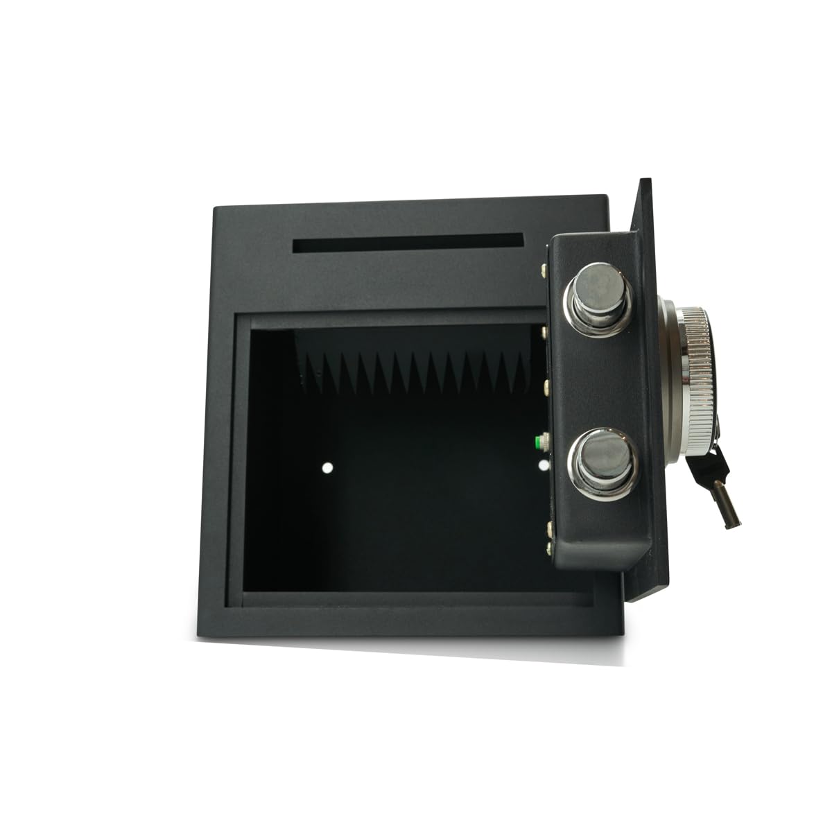 EINWURFTRESOR MIT FINGERPRINT PIN-CODE SCHLOSS | FINGERABDRUCK SCANNER | GASTRONOMIE