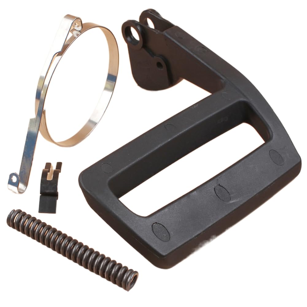 Kit de resorte de banda de nivel de protección de manija delantera de freno de cadena Compatible con motosierra 61 262 266 268 272
