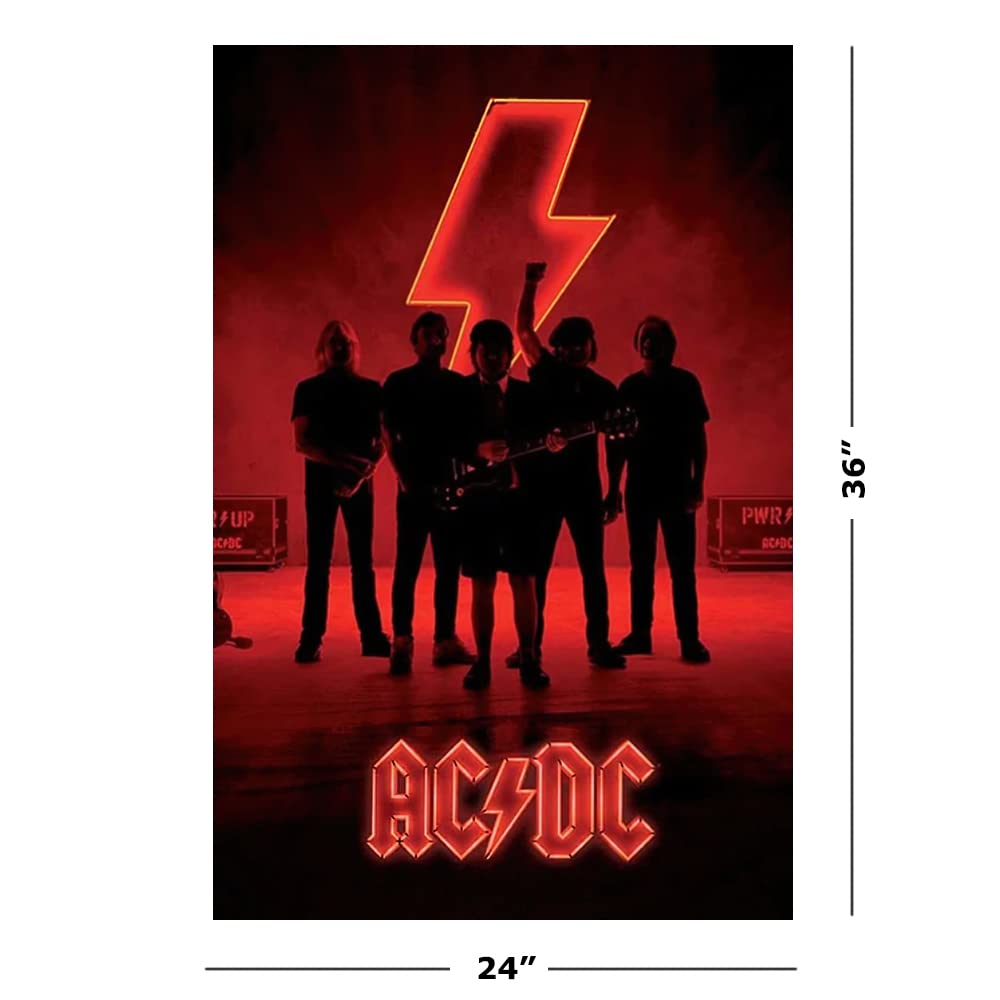 Amazon.co.jp: AC/DC - 音楽ポスター(パワーアップ/PWR UP)(サイズ:24