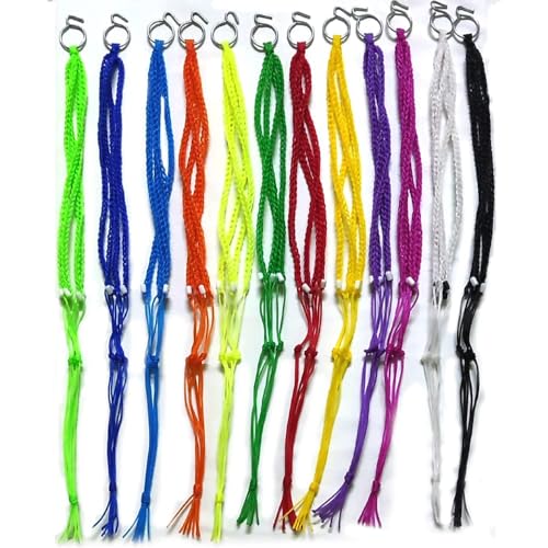 Nylon Hanging Planter Rope | Pack of 6 | Hanging Basket Holder | Flower Pot Hangers for Outside and Indoor | Replacement Plant Hanging Rope (24 Inches, Multicolor) Nylon Hanging Planter Rope | Pack of 6 | Hanging Basket Holder | Flower Pot Hangers for Outside and Indoor | Replacement Plant Hanging Rope (24 Inches, Multicolor)