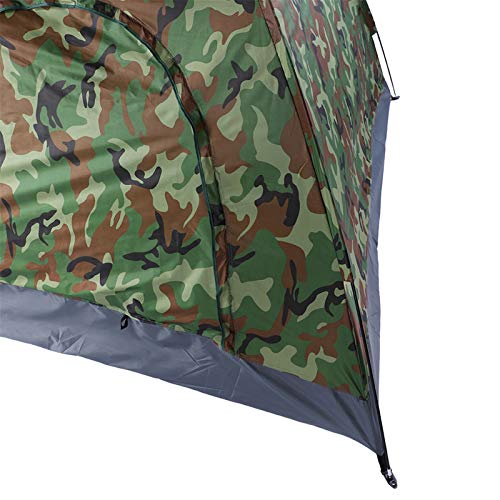 Carpa dome para camping 3-4 personas camuflaje verde impermeable miniatura 5