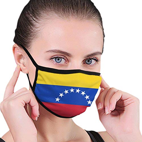 Preisvergleich Produktbild Venezuela Flagge Männer Frauen Atmungsaktiv Komfortable Gesichtsschutzhülle Mit Gummiband Für die persönliche Gesundheit Verschiedene Verwendung