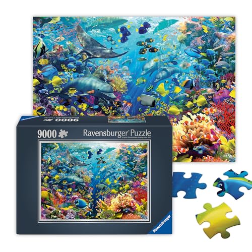 Ravensburger - Paraíso en el Fondo del mar, Puzzle 9000 Piezas (17807 0)