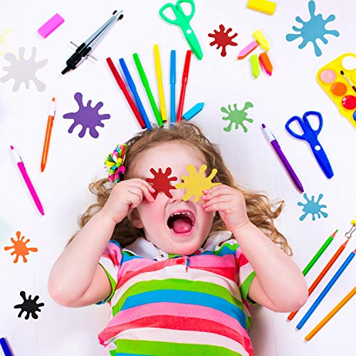 Meekoo MEEKOO-CONFETTI-01 200 Pieces Paint Splatter Confetti Art Paint Splash Table Confetti thumb #2