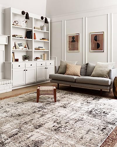 Tapete Loloi Alchemy Collection ALC-04 Silver/Graphite 320x240 cm