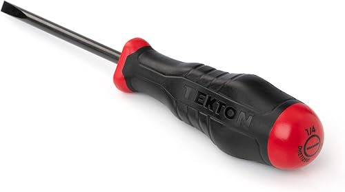 Miniatura 2 de TEKTON Destornillador de hoja de óxido negro ranurado de alto par de 14 pulgadas  DHE11250