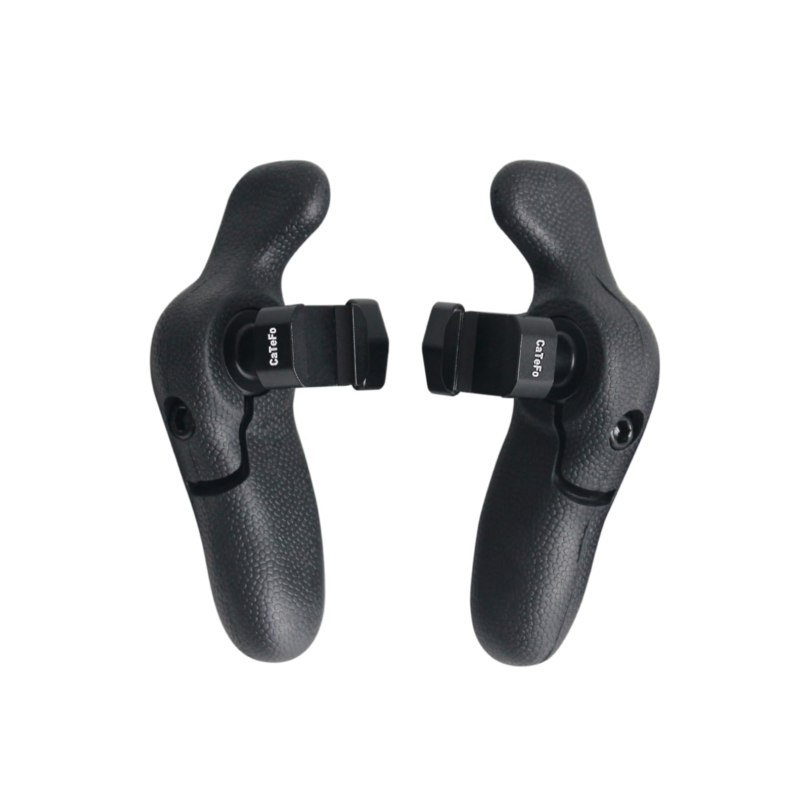 CaTeFo StarGrip-NATO Camera Side Handle Grips - Pair of Mini Left and Right Side Handles with 360 Degree Adjustable Clamp for DSLR Camera, Smartphone, iPad, Monitor Cage