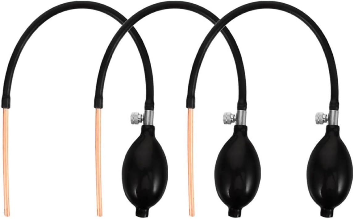 3pcs Sugar Blower Tool Copper Tube for Manual Sugar Blowing Pump for Bakeries and Candy Shops for Creating