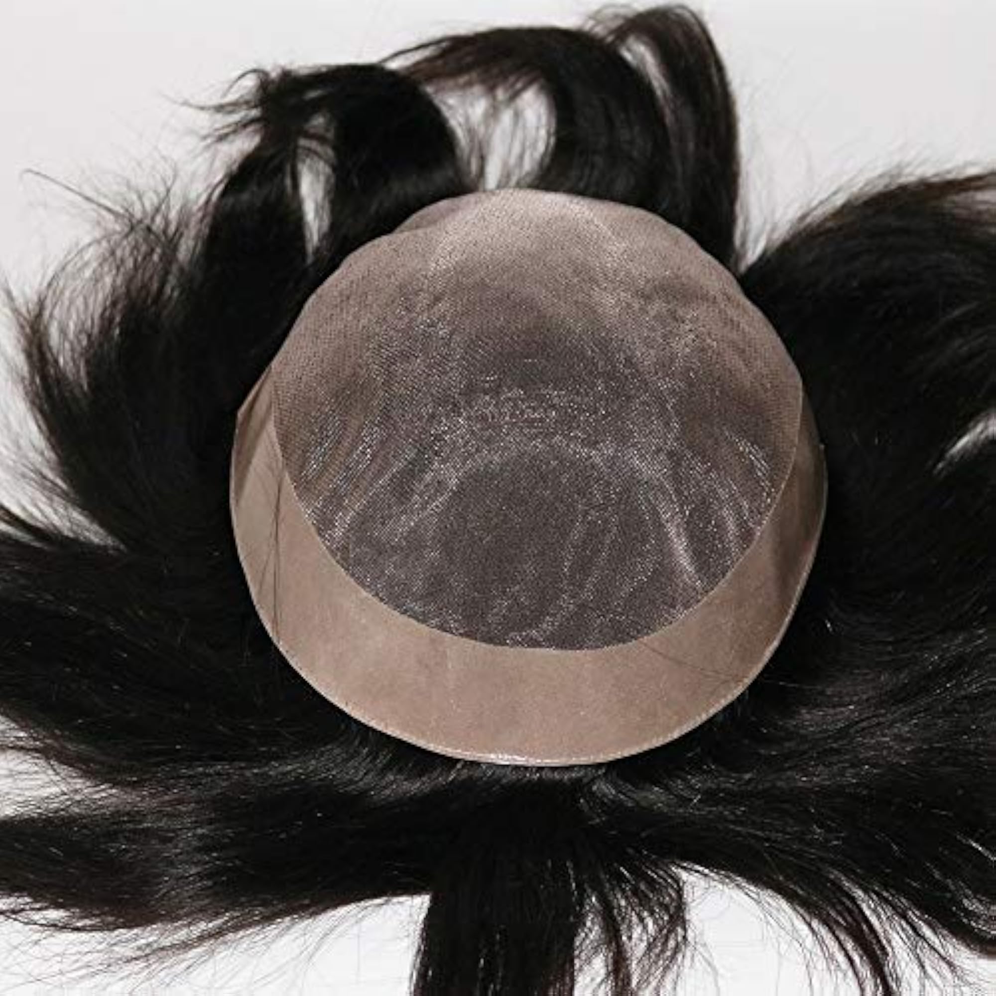 Hair Patch Normal Mono Indian Base Human Hair for Men