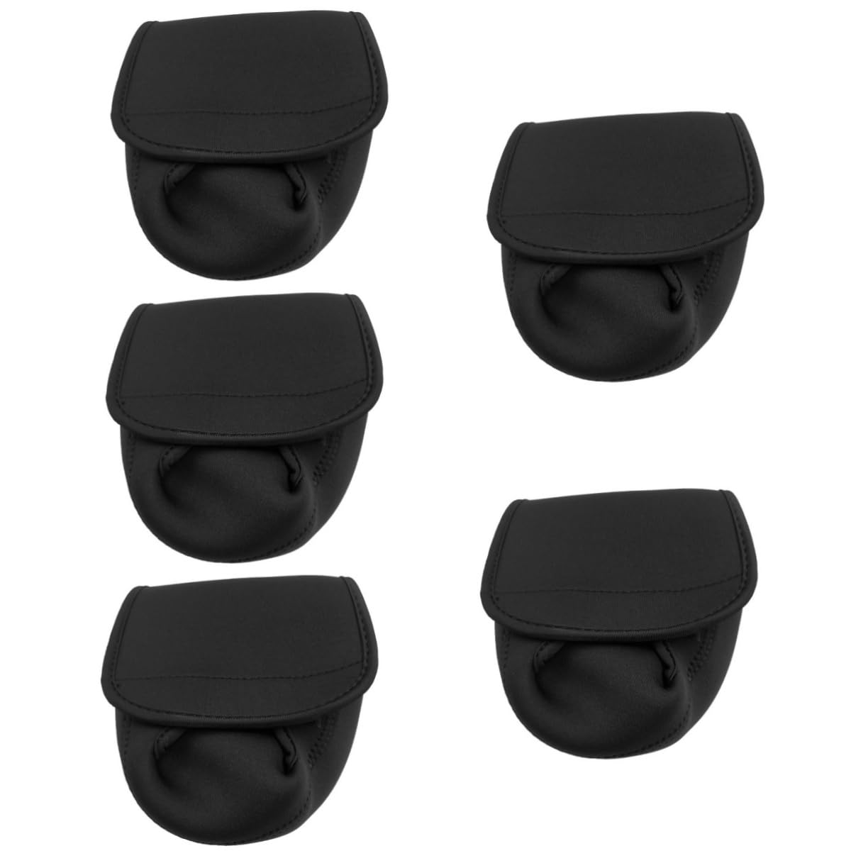 SUPVOX 5piezas Funda Protectora Para Carrete De Pesca Cubierta Resistente y Ligera Para Almacenamiento y Transporte De Carretes De Pesca Accesorio Para Amantes Aire