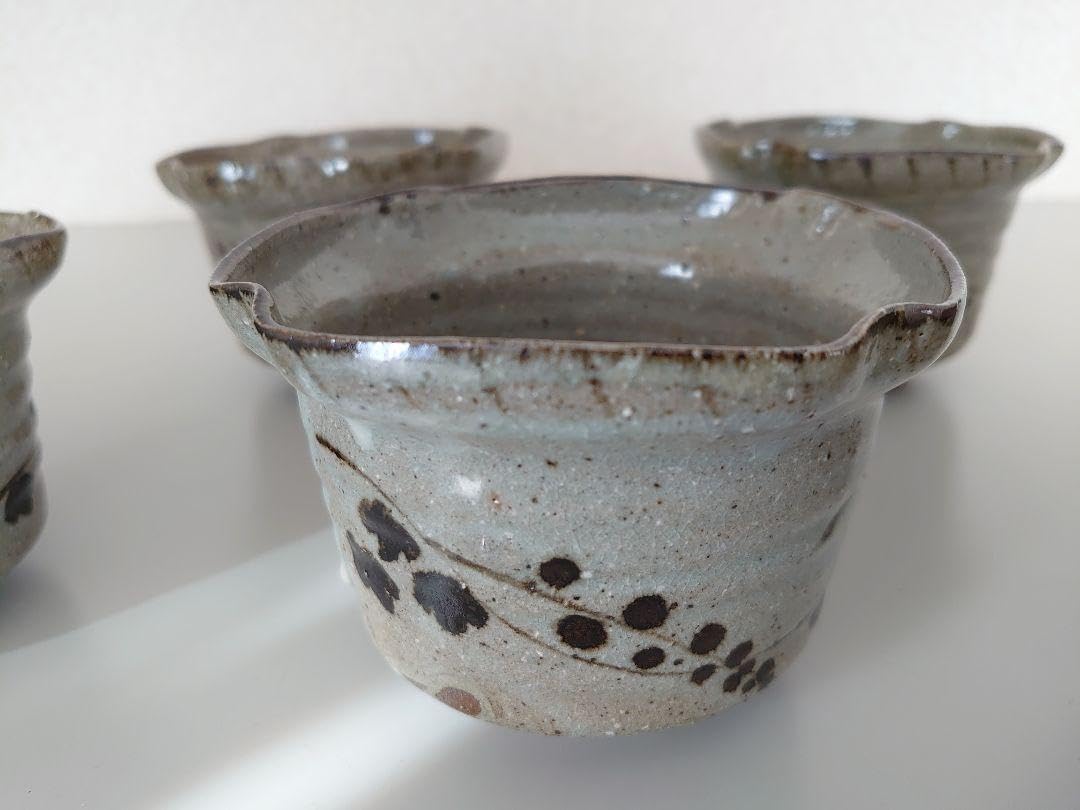 輝山窯 志野細水指 FZ10⑥ 輝山窯 志野細水指 茶道具 水指 鼠志野