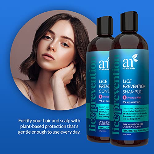 artnaturals Lice Prevention Shampoo and Conditioner (2 x 16 Fl Oz