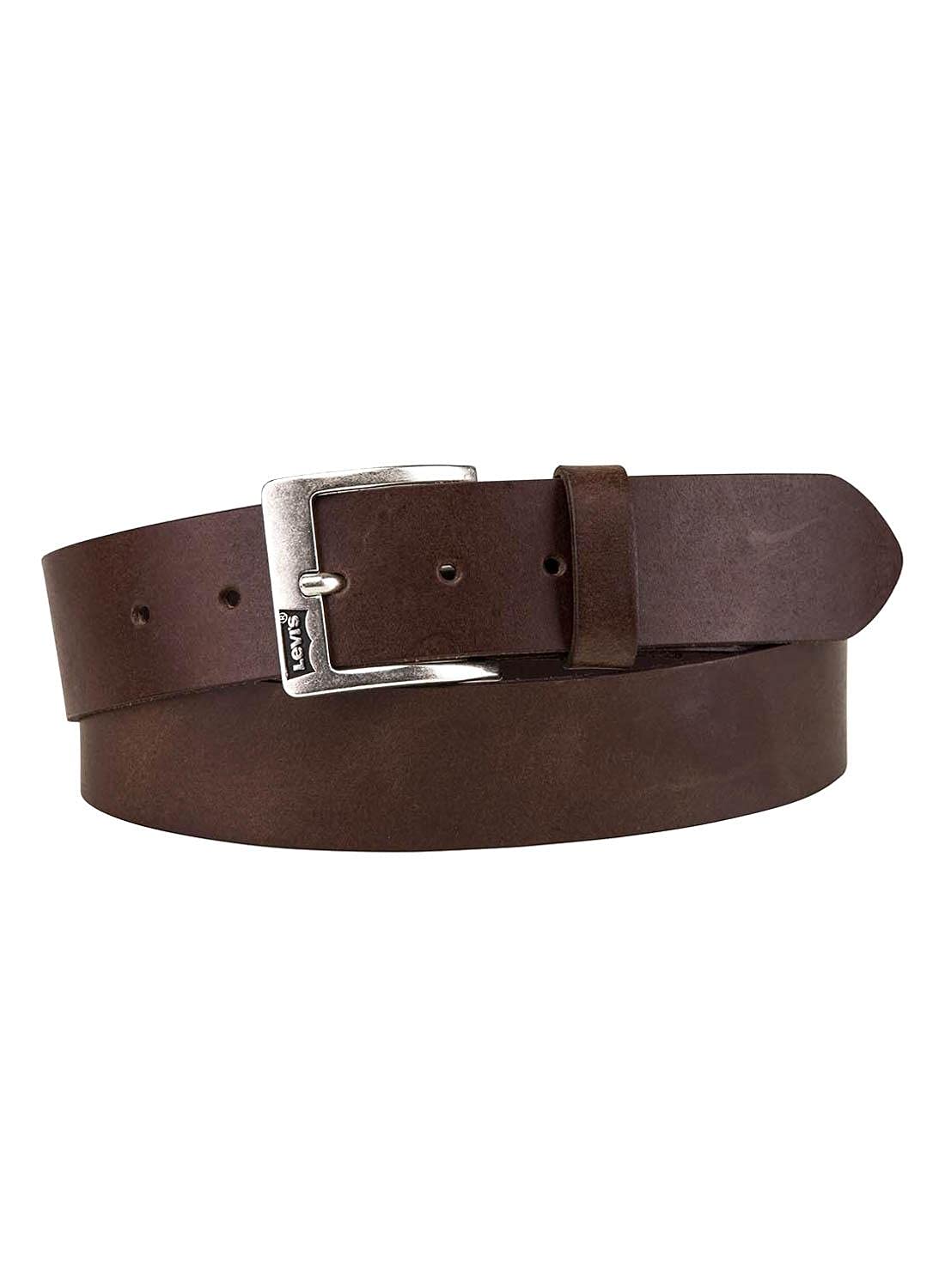 Levi's Herren CLOVERDALE Gürtel, Brown, 80