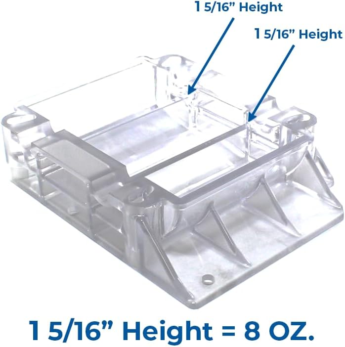 Hopper Top and Bottom(Ungrooved) 8 Oz Fits Hollymatic Super 54