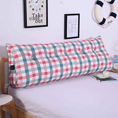 Coussin de chevet triangulaire grand format pour tête de lit - 2