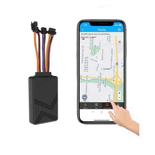 4G Wired Car GPS Tracker for Vehicles with One Month Subscription Real-Time Hardwired Car Tracking Device Hidden for Trailer Truck Motorcycle Fleet Location Locator with Ignition Kill Switch