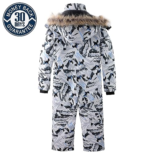afilok kid39s winter overalls ski suits boy39s and girl39s waterproof snowboard jumpsuits one piece snowsuit jackets coats