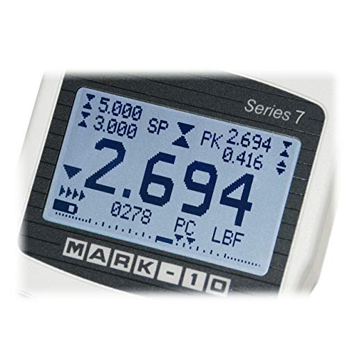 Mark-10 M7-100, Series 7 Professional Digital Force Gauge, 100 lbF/1600 ozF/50 kgF/50000 gF/500N, 1 pc