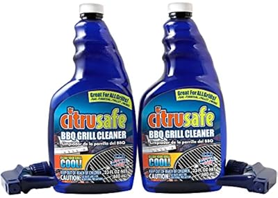 Citrusafe Grill Cleaner, 23 Oz Bottle, Pack of 2
